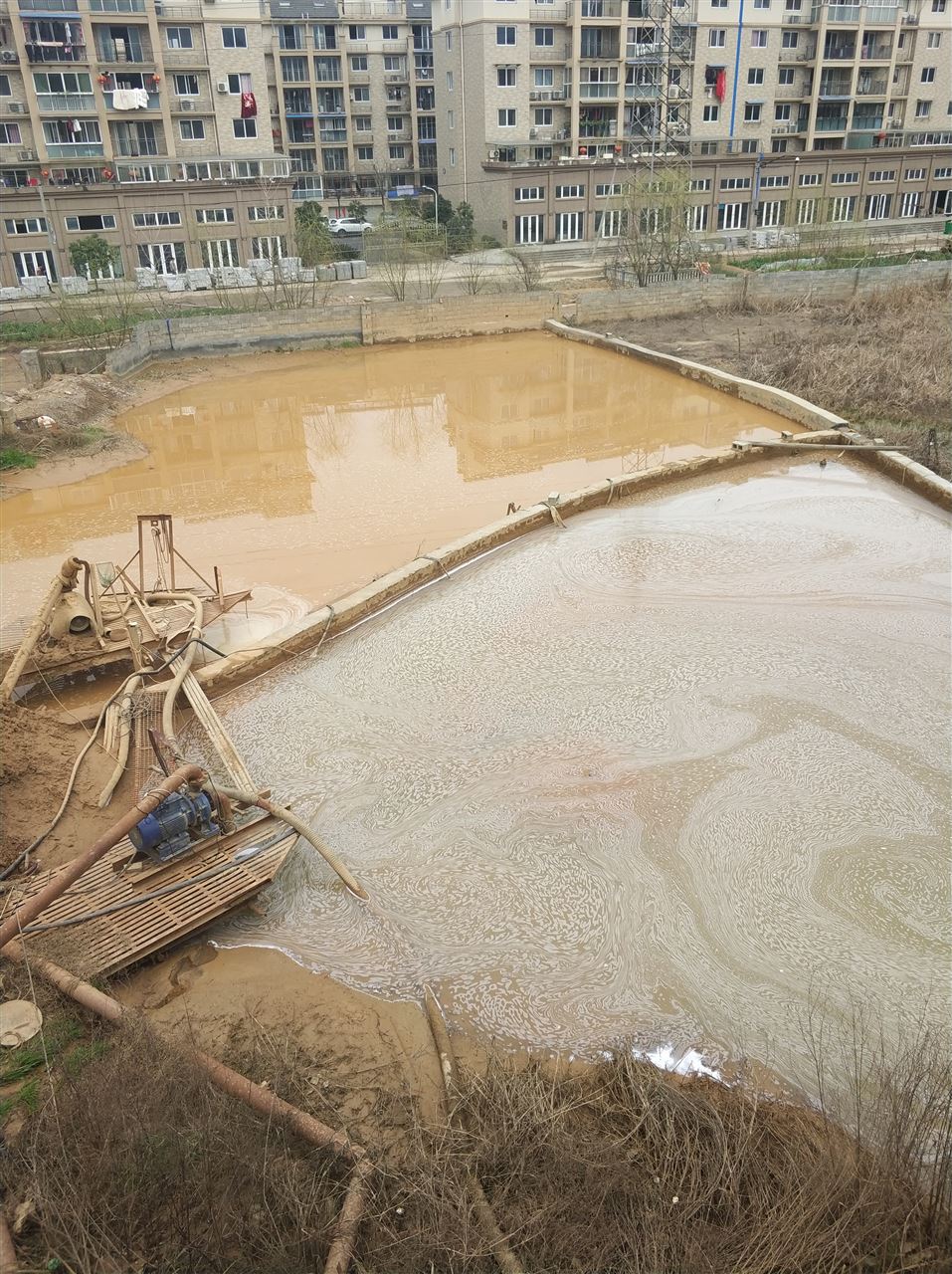 资阳沉淀池淤泥清理-厂区废水池淤泥清淤