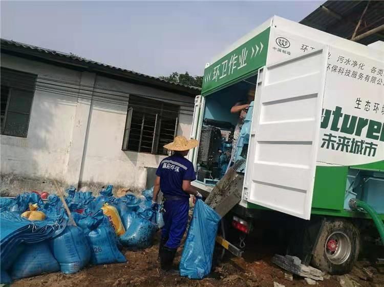 资阳工业污泥压干处理